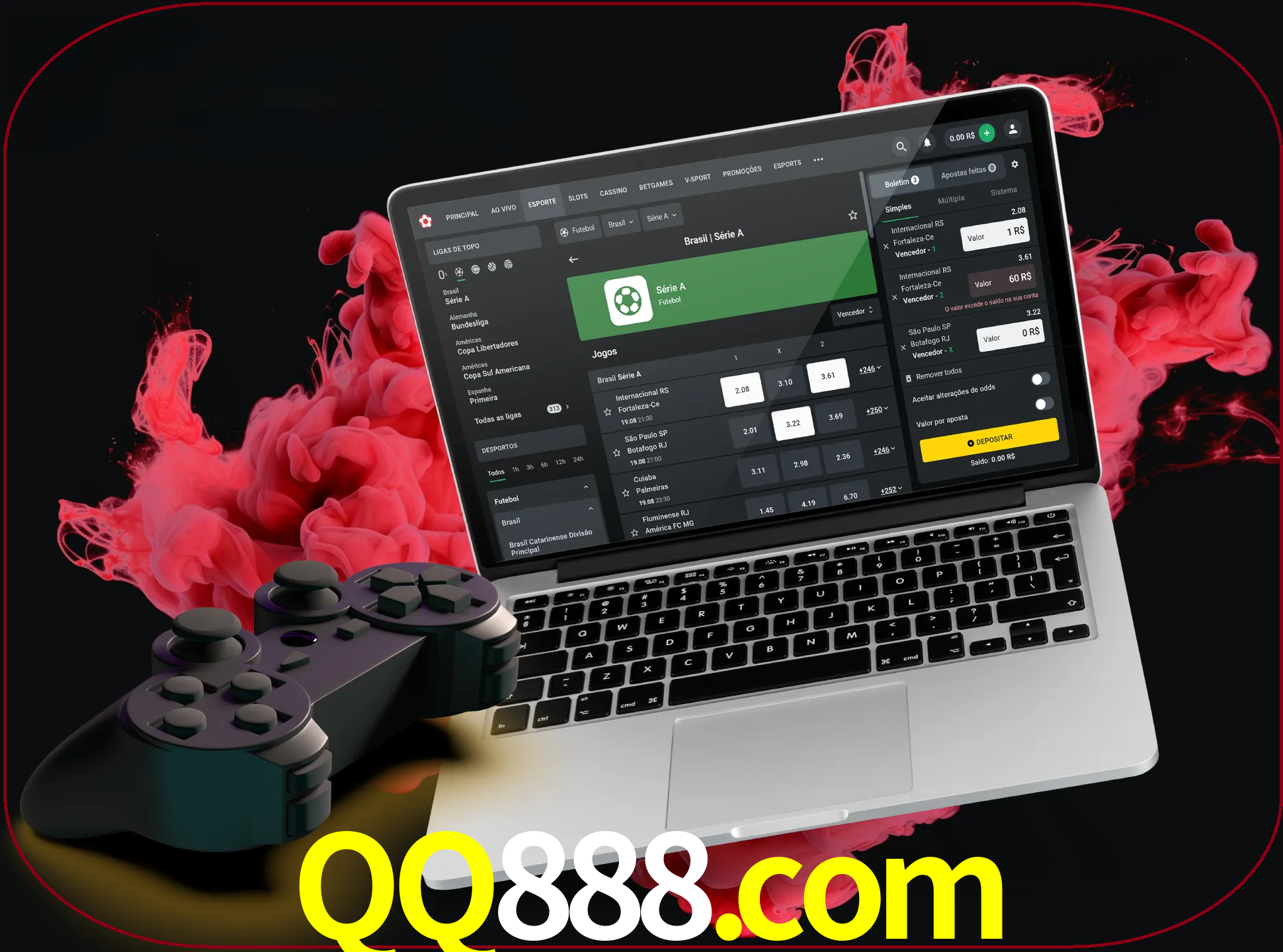 Visite a secção especial de jogos de vídeo em qq888 para descobrir em que jogos pode apostar e ganhar muito dinheiro.